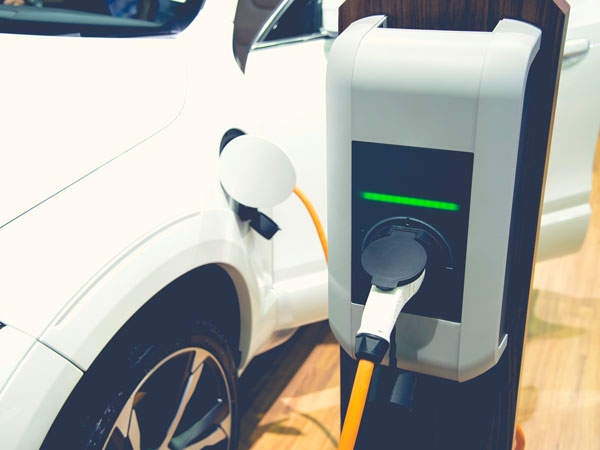 Punto de recarga de vehículo eléctrico